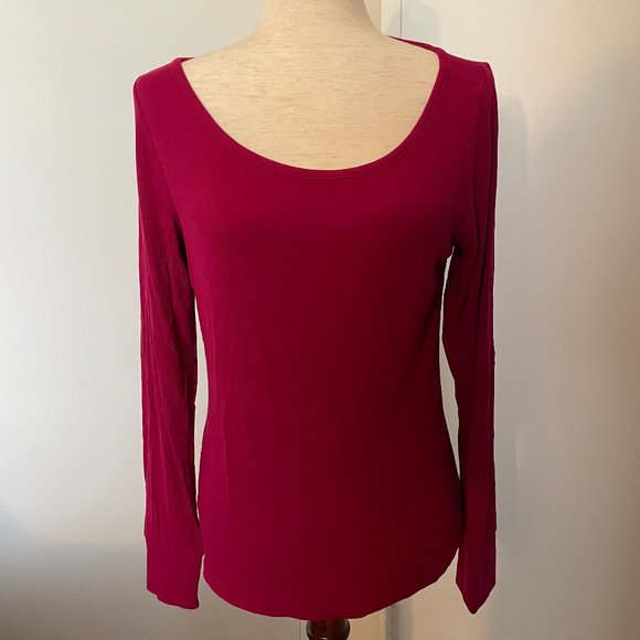 GapFit Ribbed Ballet Top - M - Picture 1 of 9